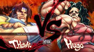Ultra Street Fighter 4 - T. Hawk Vs Hugo Hardest
