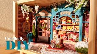 Dream Store in a Little Wooden Box  DIY Miniature Dollhouse Crafts  Relaxing Satisfying Video