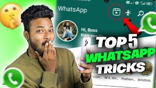 WHATSAPP ൽ ഇങ്ങനെ ഒകെ പറ്റുമോ  top 5 secret whatsapp tricks and features malayalam  technoflip