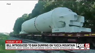 Bill introduced to ban waste dumping on Yucca Mountain