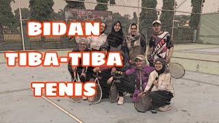 BIDAN TIBA-TIBA TENIS #tibatibatenis #fungame