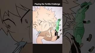 Tortilla Challenge Gone Wrong  #myheroacademia #mha #deku #bakugou #anime #animation