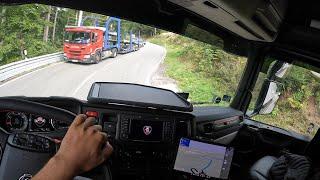 Scania 660S V8 Black Forest POV