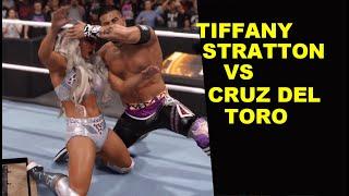 WWE 2K24 Tiffany Stratton vs Cruz Del Toro - Extreme Rules