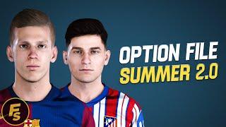 Option File Summer Transfer v2 - Football Life 2024 v2.00