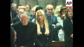 ITALY MILAN INTERNATIONAL CELEBRITIES PAY FINAL RESPECTS TO VERSACE