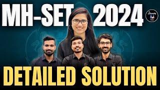 MH SET 2024 Solution Chemistry MH SET 2024 Answer Key  Maharashtra SET Chemistry Paper Solution