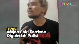 Wajah Panik Coki Pardede Saat Beri Barbuk Sabu ke Polisi