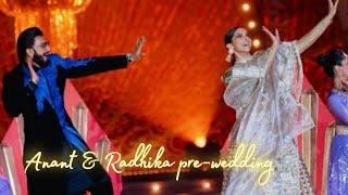 Ranveer Singh & Deepika Padukone perform at Anant Ambani-Radhika Merchants pre-wedding celebration