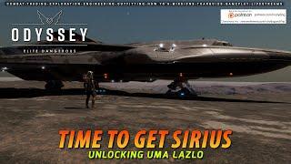 Elite Dangerous - Time To Get Sirius - Unlocking Uma Lazlo + Federation Ranking up