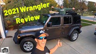 WE BOUGHT A BRAND NEW 2021 JEEP WRANGLER SPORT UNLIMITED JL - And We Love It Walkaround and Review