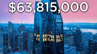 Touring a $63815000 Futuristic Billionaires Row NYC Penthouse