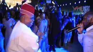 Davido and his Uncle Senator Adeleke Show Skillfull Dance Moves