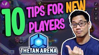 10 tips every new player should know  Thetan Arena - NFT  PlayToEarn game