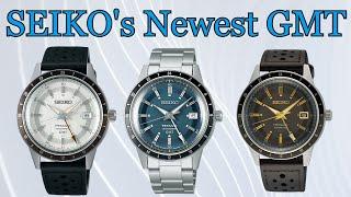 Seikos Best Release of 2023 Presage Style 60s GMT Automatic NH34 Elegant GMT SSK009 SSK011 SSK013