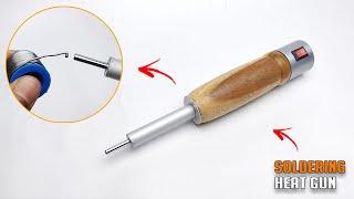 How To Make Rechargeable Hot Air Soldering Gun At Home