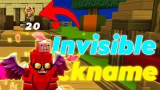 How To Get Invisible Name?   Blockman Go