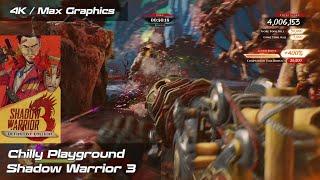 Shadow Warrior 3  Survival Mode - Chilly Playground  4K Max Graphics  Part 7