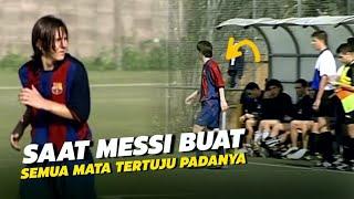 “PANTAS SAJA DISEBUT ANAK AJAIB” INilah Statistik GIla Messi Saat bermain untuK Barcelona Junior