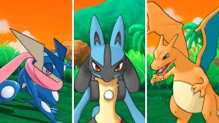 Greninja VS CharizardLucario - Pokemon Battles