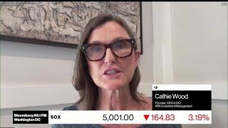 Cathie Wood on Fed Stocks Jobs Report Nvidia