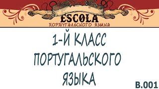 Учим 1-й Класс Португальского Языка с Носителем 2021 - Урок #1