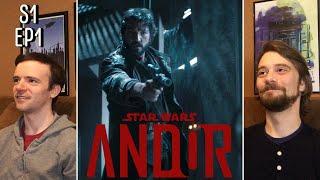 STAR WARS Reaction ANDOR Season 1 Episode 1 Kassa First Time Watching