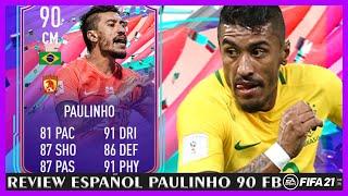 ES MUY BUENO PAULINHO 90 FUT BIRTHDAY REVIEW en ESPAÑOL VALE LA PENA?  FIFA 21 ULTIMATE TEAM