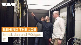 Behind the job IT-Abteilung bei Schlüter-Systems mit Ismail Jan und Rüdiger