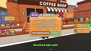 Roblox Coffee Shop Tycoon codes July 2024