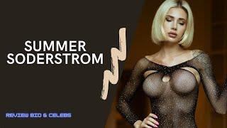 Summer Soderstrom - American Fashion Model Actress Influencer ️ Biography & info