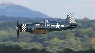 CAF’s FG-1D Corsair Startup and Take Off