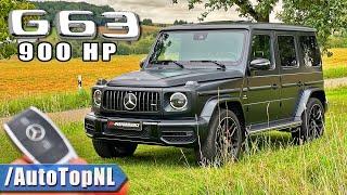 900HP Mercedes-AMG G63  REVIEW on AUTOBAHN NO SPEED LIMIT by AutoTopNL
