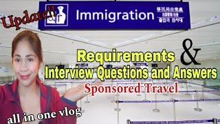 2024 Philippines Immigration Requirements and Interview Questions -UPDATE