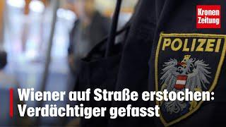 Wiener auf Straße erstochen Verdächtiger gefasst  krone.at