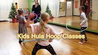 Kids Hoola Hoop Classes with Kinshira at Get Bent Dance