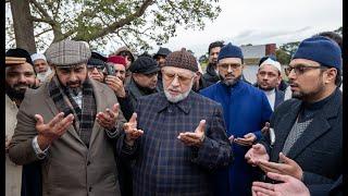 Australia Dr. Tahir-ul-Qadri Laid the Foundation Stone of the Community Centre of MQI Victoria.