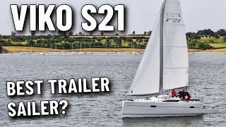 VIKO S21 TRAILER SAILER  Boat Review + Test Sail
