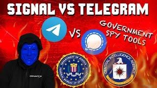 Signal VS Telegram  Never Use This Government Spy Tool For Privacy