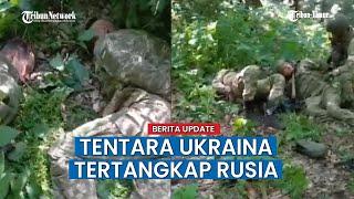 Prajurit Ukraina Tengkurap saat Ditangkap Pasukan Rusia di Tengah Hutan