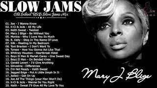 BEST SLOW JAMS LOVE SONGS  Mary J Blige Joe R Kelly Keith Sweat Usher - R&B Mix 90s and 2020