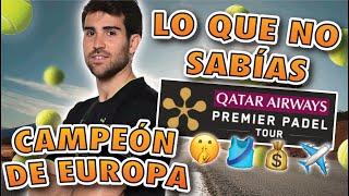 SECRETOS Y CURIOSIDADES DE PREMIER PADEL CON EL CAMPEON DE EUROPA DE PÁDEL TEO ZAPATA