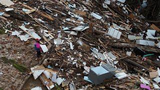 CAROLINA CATASTROPHE - Insane Hurricane Helene Destruction From Flooding Burnsville to Old Fort NC