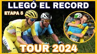 ETAPA 5  TOUR DE FRANCIA 2024  Para La Historia