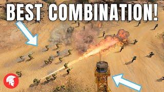 BEST COMBINATION - Company of Heroes 3 - US Forces Gameplay - 4vs4 Multiplayer - No Commentary