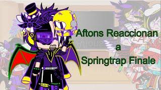 Los Aftons reaccionan a Springtrap finale+Bonus+Nuevo Outro