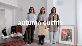 fall outfit ideas  my autumn lookbook