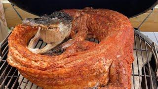 Grilled Alligator