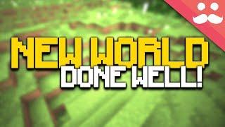 50 Steps to STARTING A NEW MINECRAFT WORLD PROPERLY