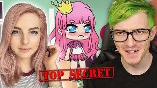 Reacting to Ldshadowladys SECRET Gacha story 